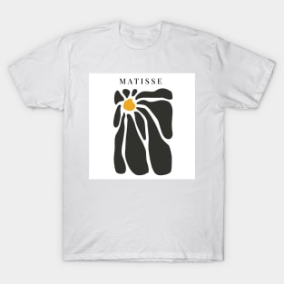 Matisse abstract cut outs scandivian art print T-Shirt